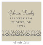 Take Note Designs - Address Labels (Scroll Band)