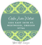 Take Note Designs - Address Labels (Tiffany Fancy Grid - Graduation)