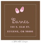 Take Note Designs - Address Labels (Pink Shoes - Baby Shower)