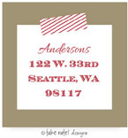 Take Note Designs - Address Labels (Red Tape Craft - Holiday)