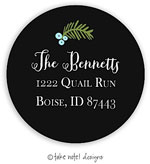 Take Note Designs - Address Labels (Berry Bough - Holiday)