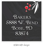 Take Note Designs - Address Labels (Chalkboard Vines - Holiday)