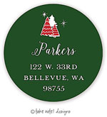 Take Note Designs - Address Labels (Most Wonderful Time Green - Holiday)