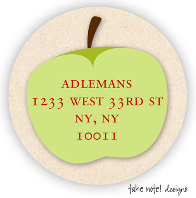 Take Note Designs - Address Labels (Simple Apple Kraft)