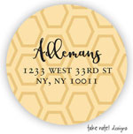 Take Note Designs - Address Labels (Honeycomb)