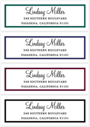 Address Labels by Three Bees - Jewel Tones Set