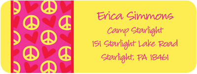 Address Labels by iDesign - Peace (Camp)