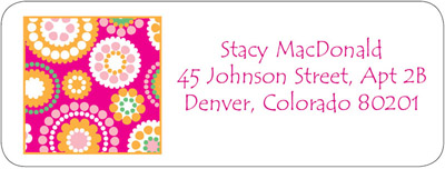 Address Labels by iDesign - Kaliedescope - Hot Pink (Everyday) Address Labels by iDesign - Kaliedescope - Hot Pink (Everyday)