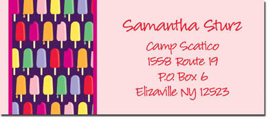 Address Labels by iDesign - Ice Cream Sticks (Camp)