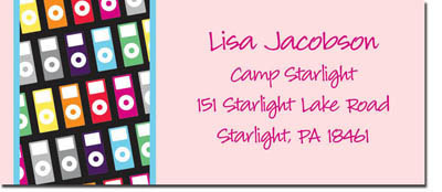 Address Labels by iDesign - Music (Camp)
