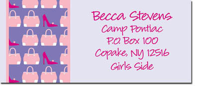 Address Labels by iDesign - Purse and Shoes (Camp)