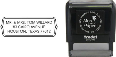 Willard Custom Self-Inking Stamps by More Than Paper (4915)
