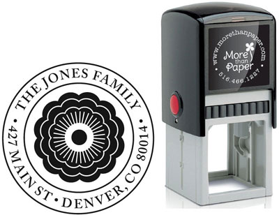 Jones Waves Custom Self-Inking Stamps by More Than Paper (4924) Jones Waves Custom Self-Inking Stamps by More Than Paper (4924)