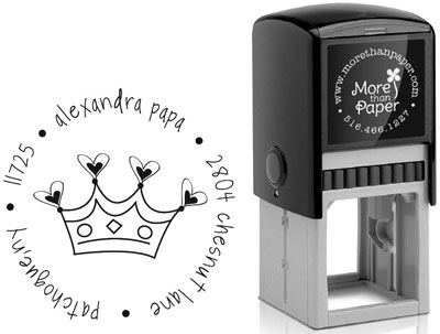Princess Custom Self-Inking Stamps by More Than Paper (4924)