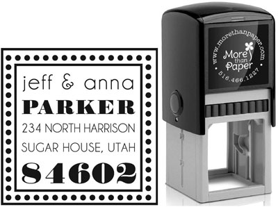Name In Lights Custom Self-Inking Stamps by More Than Paper (4924) Name In Lights Custom Self-Inking Stamps by More Than Paper (4924)
