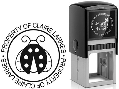 Ladybug Custom Self-Inking Stamps by More Than Paper (4924) Ladybug Custom Self-Inking Stamps by More Than Paper (4924)