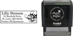 Stenson Custom Self-Inking Stamps by More Than Paper (4915)