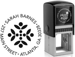 Barnes Custom Self-Inking Stamps by More Than Paper