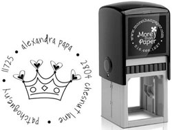 Princess Custom Self-Inking Stamps by More Than Paper (4924)