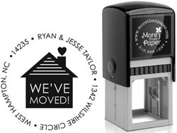 We've Moved Custom Self-Inking Stamps by More Than Paper (4924)