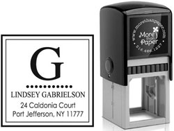 m255 Custom Self-Inking Stamps by More Than Paper (4924)