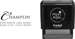 m301 Custom Self-Inking Stamps by More Than Paper (4915)