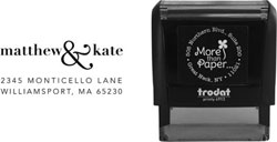 m302 Custom Self-Inking Stamps by More Than Paper (4915)