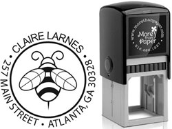 Bumble Bee Custom Self-Inking Stamps by More Than Paper (4924)