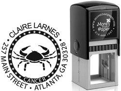 Cancer Custom Self-Inking Stamps by More Than Paper (4924)