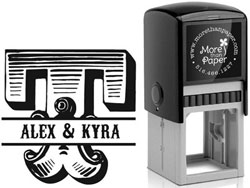 m402 Custom Self-Inking Stamps by More Than Paper (4924)
