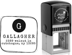 m408 Custom Self-Inking Stamps by More Than Paper (4924)