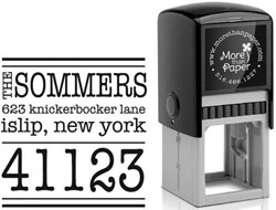 m410 Custom Self-Inking Stamps by More Than Paper (4924)