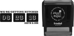 m412 Custom Self-Inking Stamps by More Than Paper (4915)