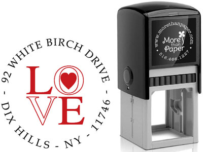 More Than Paper - Custom Self-Inking Stamps (Love) More Than Paper - Custom Self-Inking Stamps (Love)