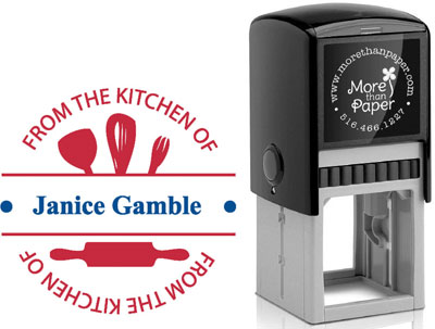 More Than Paper - Custom Self-Inking Stamps (From The Kitchen Of) More Than Paper - Custom Self-Inking Stamps (From The Kitchen Of)