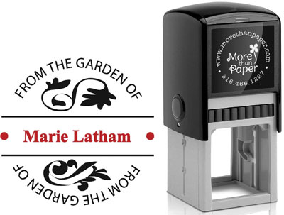 More Than Paper - Custom Self-Inking Stamps (From The Garden Of) More Than Paper - Custom Self-Inking Stamps (From The Garden Of)