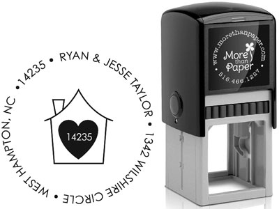 More Than Paper - Custom Self-Inking Stamps (Heart In The Home) More Than Paper - Custom Self-Inking Stamps (Heart In The Home)
