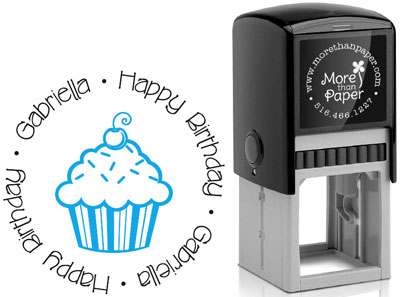 More Than Paper - Custom Self-Inking Stamps (Cupcake) More Than Paper - Custom Self-Inking Stamps (Cupcake)
