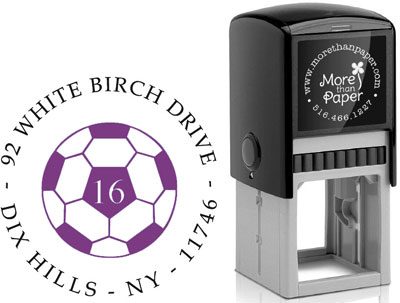 More Than Paper - Custom Self-Inking Stamps (Soccer Ball) More Than Paper - Custom Self-Inking Stamps (Soccer Ball)