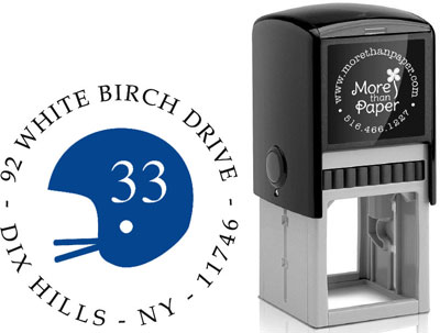 More Than Paper - Custom Self-Inking Stamps (Football Helmet) More Than Paper - Custom Self-Inking Stamps (Football Helmet)