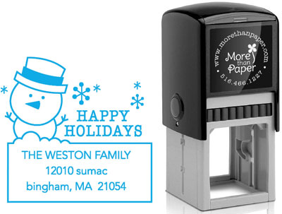 More Than Paper - Custom Self-Inking Stamps (Snowman) More Than Paper - Custom Self-Inking Stamps (Snowman)