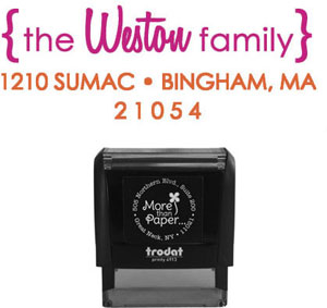 More Than Paper - Custom Self-Inking Stamps (m308) More Than Paper - Custom Self-Inking Stamps (m308)