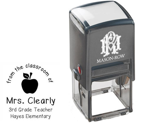 Square Self-Inking Stamp by Mason Row (Clearly) Square Self-Inking Stamp by Mason Row (Clearly)