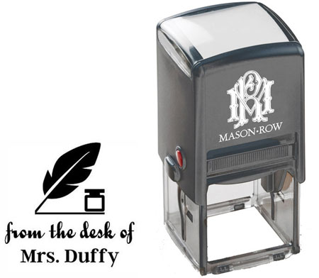 Square Self-Inking Stamp by Mason Row (Duffy) Square Self-Inking Stamp by Mason Row (Duffy)