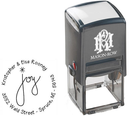 Square Self-Inking Stamp by Mason Row (Elsa)