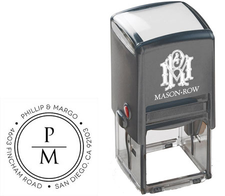 Square Self-Inking Stamp by Mason Row (Margo)
