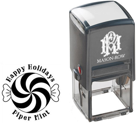 Square Self-Inking Stamp by Mason Row (Mint) Square Self-Inking Stamp by Mason Row (Mint)