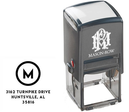 Square Self-Inking Stamp by Mason Row (Murphy) Square Self-Inking Stamp by Mason Row (Murphy)