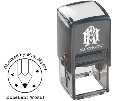 Square Self-Inking Stamp by Mason Row (Myers)