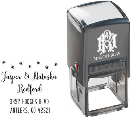 Square Self-Inking Stamp by Mason Row (Natasha)